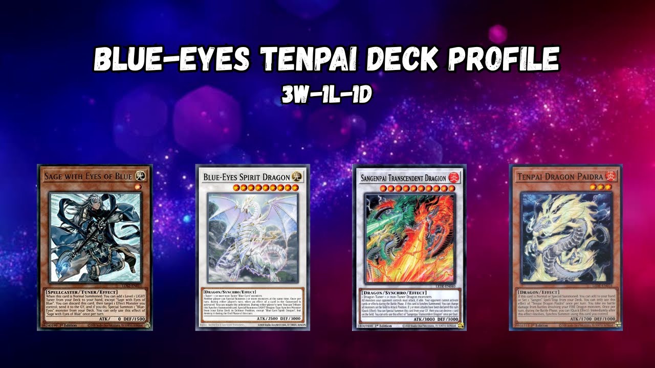 Blue-Eyes Tenpai Deck Profile (3rd Place Locals)