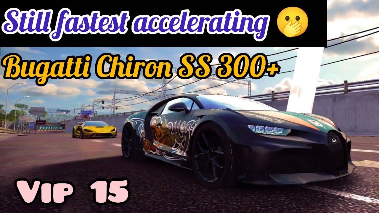 Asphalt 8 | Still fastest acceleration🫢. Bugatti Chiron SS 300+ mp test. Update 77 