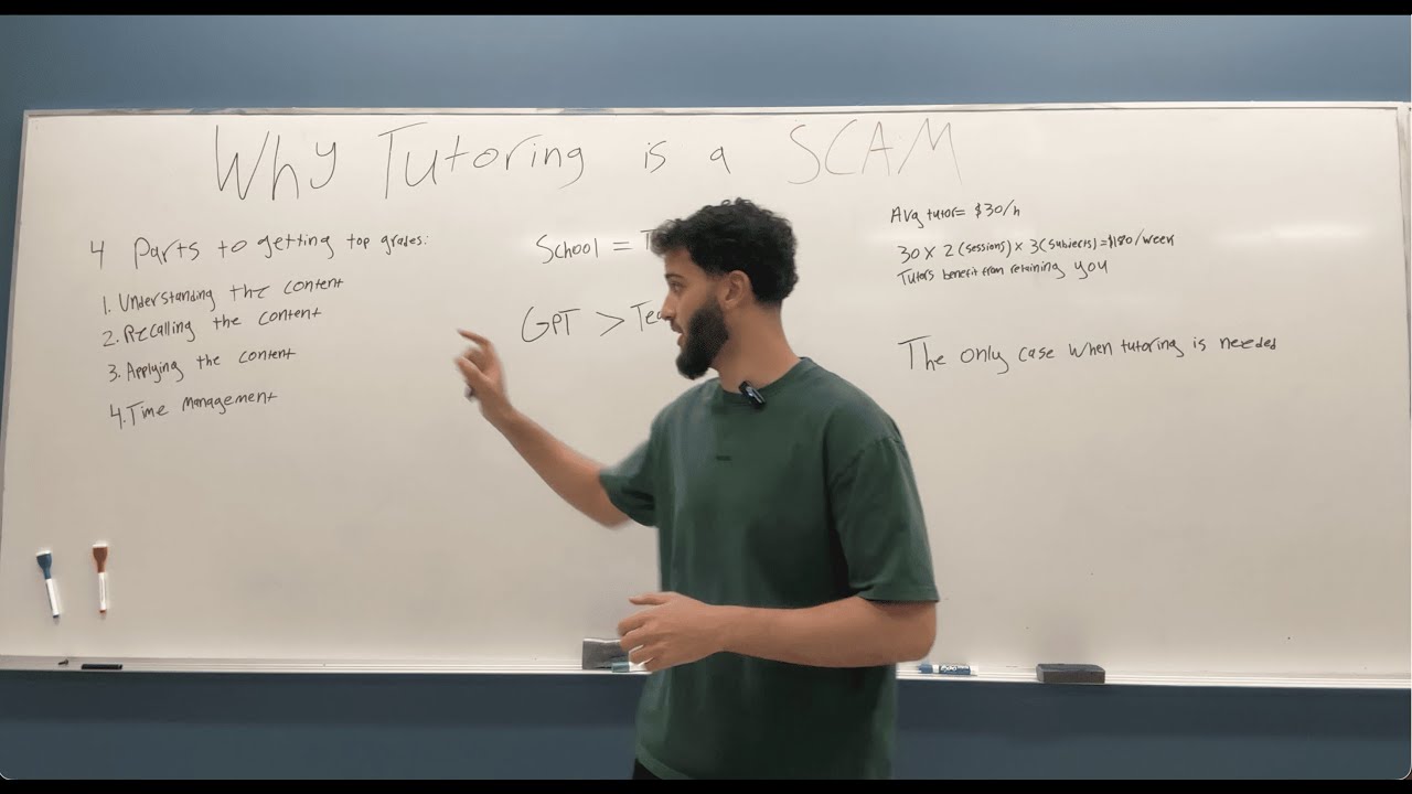 Why Tutoring is a Scam (99% of The Time)