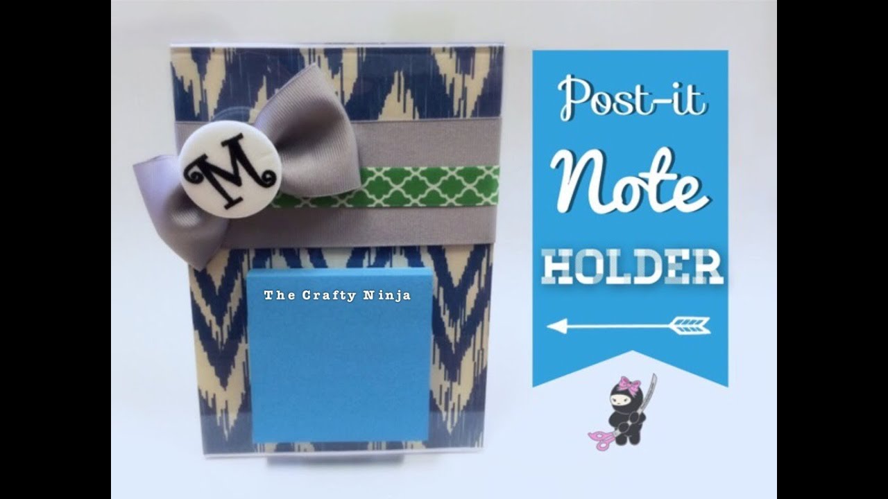 DIY Post-it Note Holder Gift