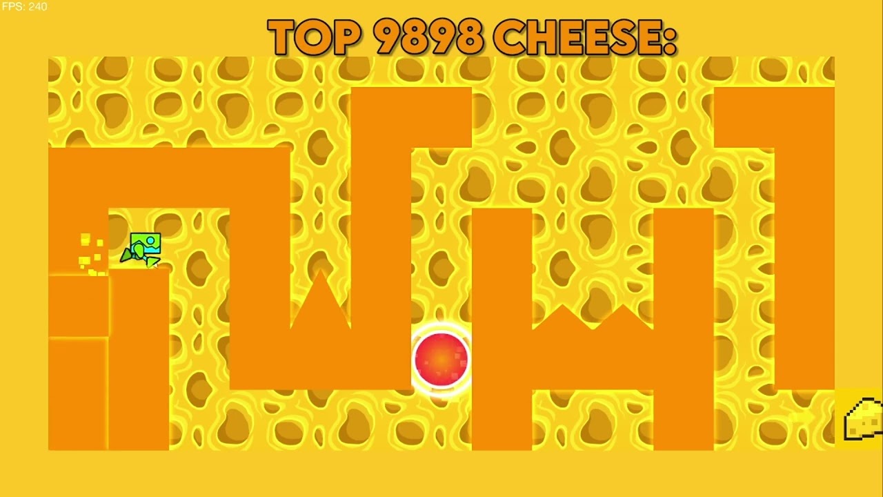 SNAKE LIKE STRUCTURE Playing ONE Room MAX of Top 10,000 Cheese Each Day 103 Geometry Dash