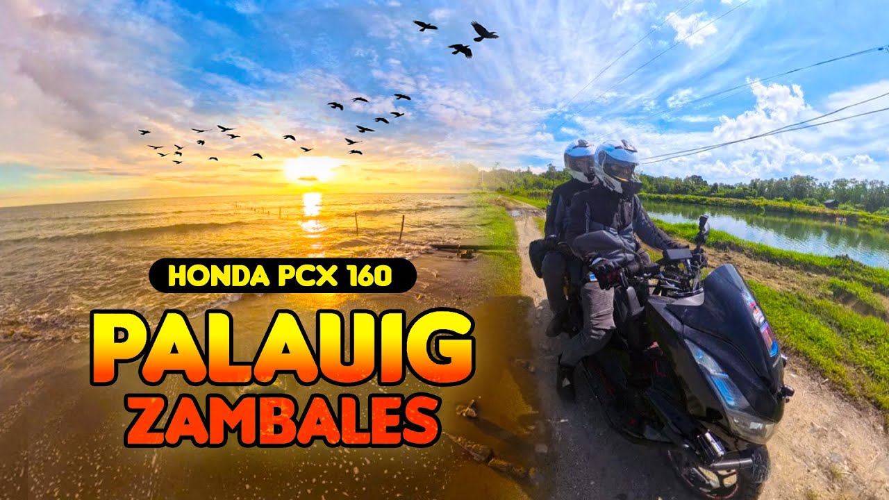 THE UNTAMED SHORES OF PALAUIG, ZAMBALES | Honda PCX 160 | Couple Ride