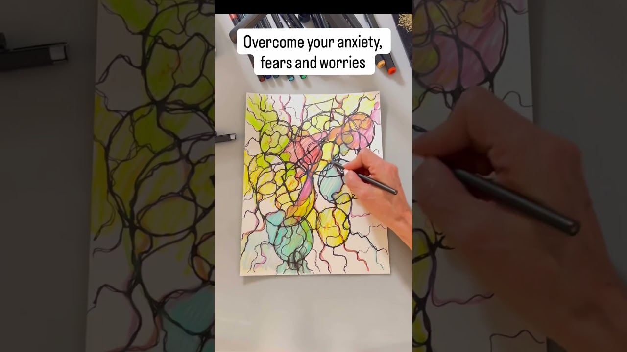 Stop Anxiety Now. No more Stress. Just draw and relax