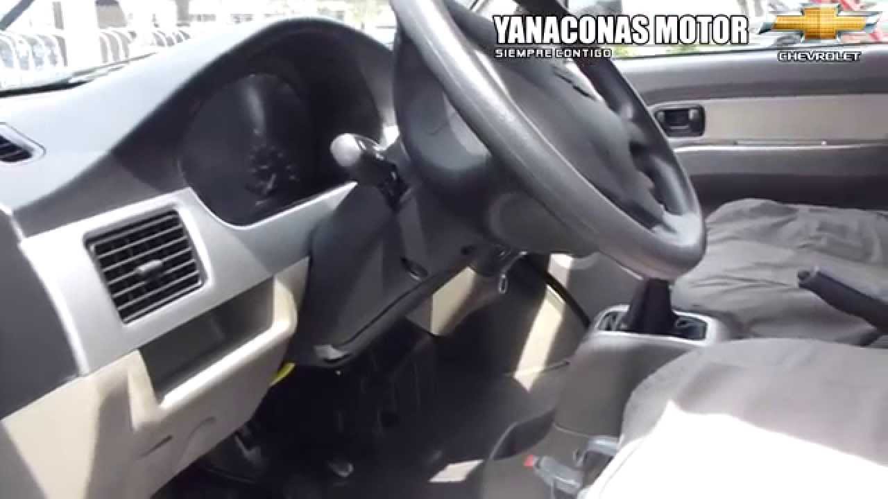 chevrolet Van N300 interior Pasajeros 2012 al 2013 colombia