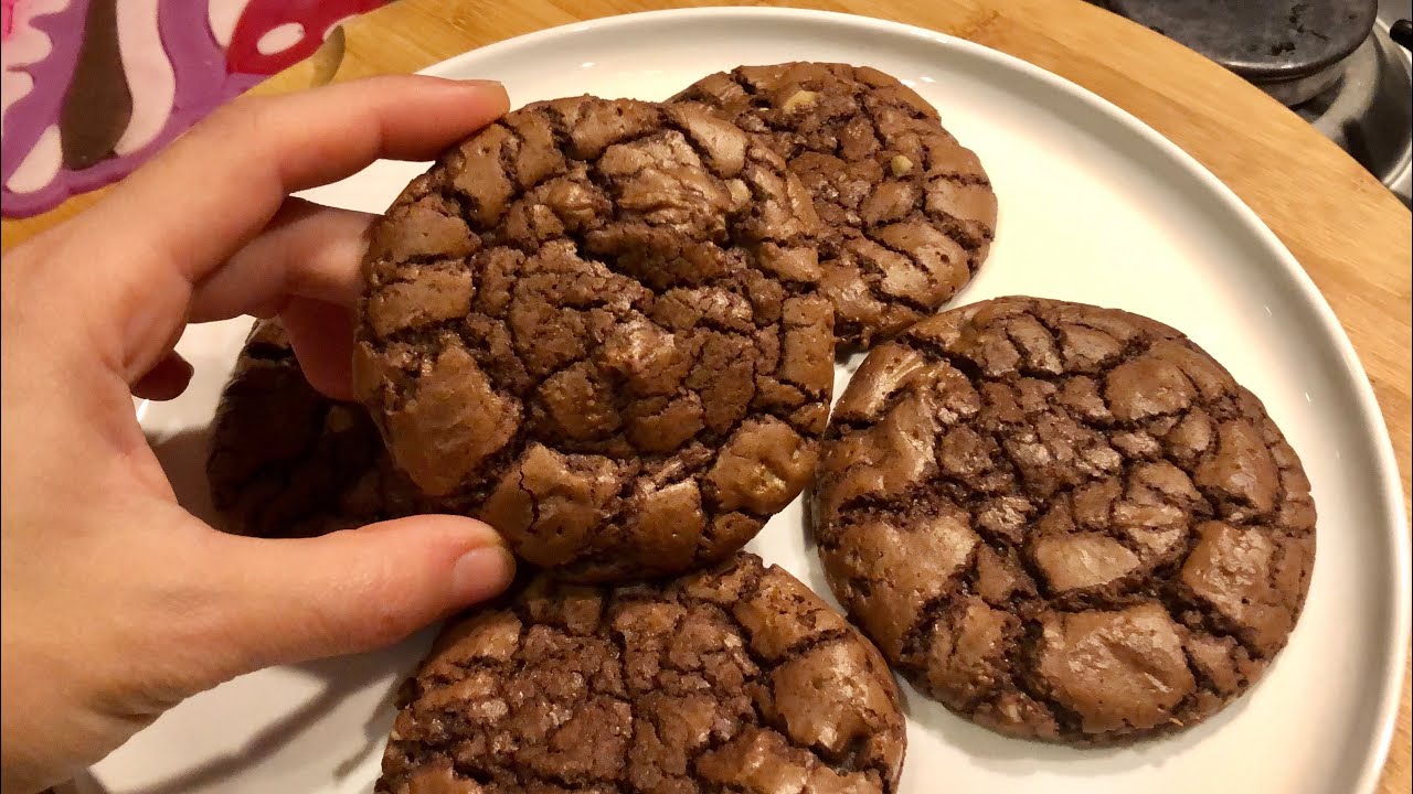 Brownie tadında çatlak kurabiye 👌🏼
