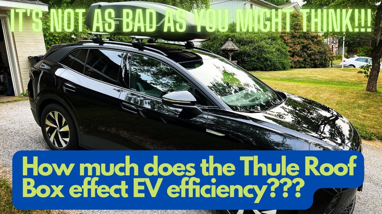 Влияет ли багажник на крышу Thule на эффективность электромобиля?