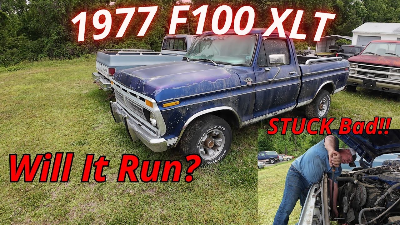 1977 F100 Will It Run?? STUCK Big Time!!!