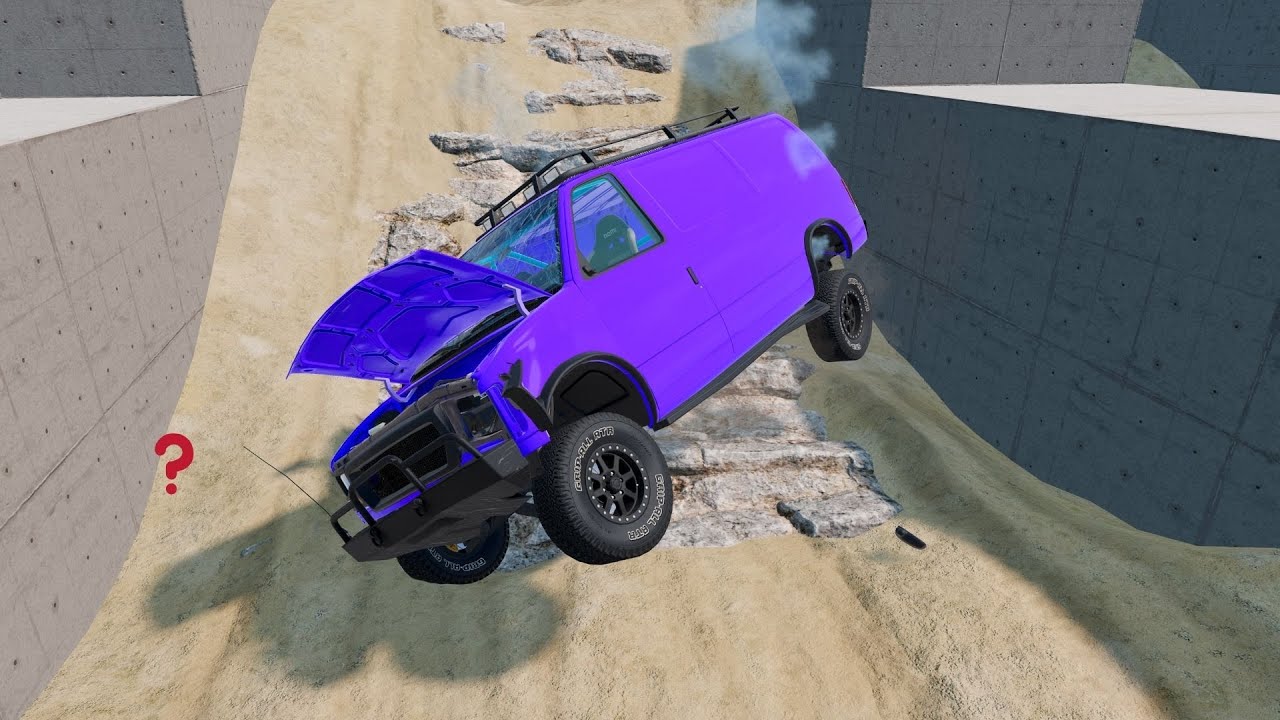 MEGA TRUCK DURABILITY, STRENGTH, AND BALANCE TEST | BeamNG.Drive