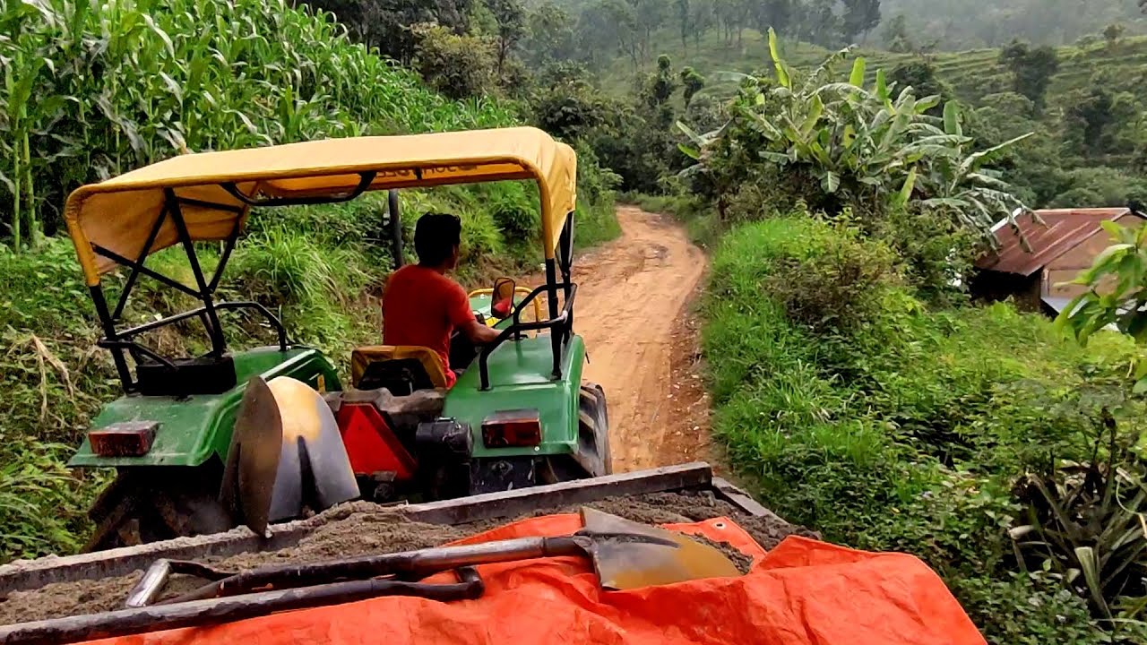 off road tractor driving in nepal | off road tractor | village tractor | off road in nepal | nepali