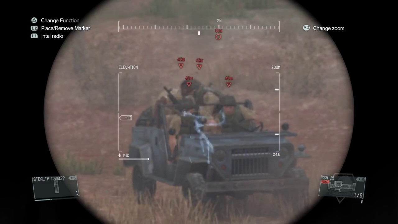 METAL GEAR SOLID V  THE PHANTOM PAIN Listened to the conversation between the PF commander the Major