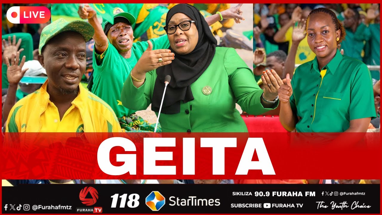 LIVE! MGOMBEA URAIS KUPITIA CCM, DKT. SAMIA SULUHU HASSAN AKIWA KATIKA KAMPENI - GEITA NYAMILWIMILA