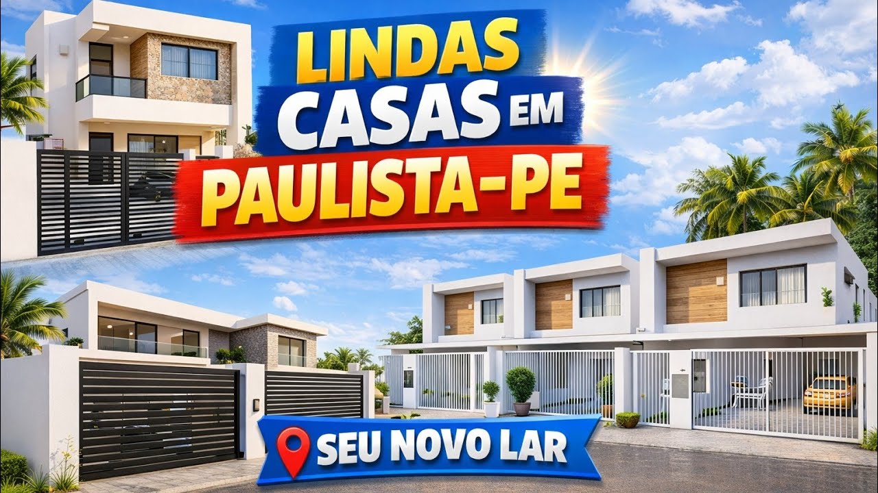 LINDAS CASAS EM PAULISTA (PE)