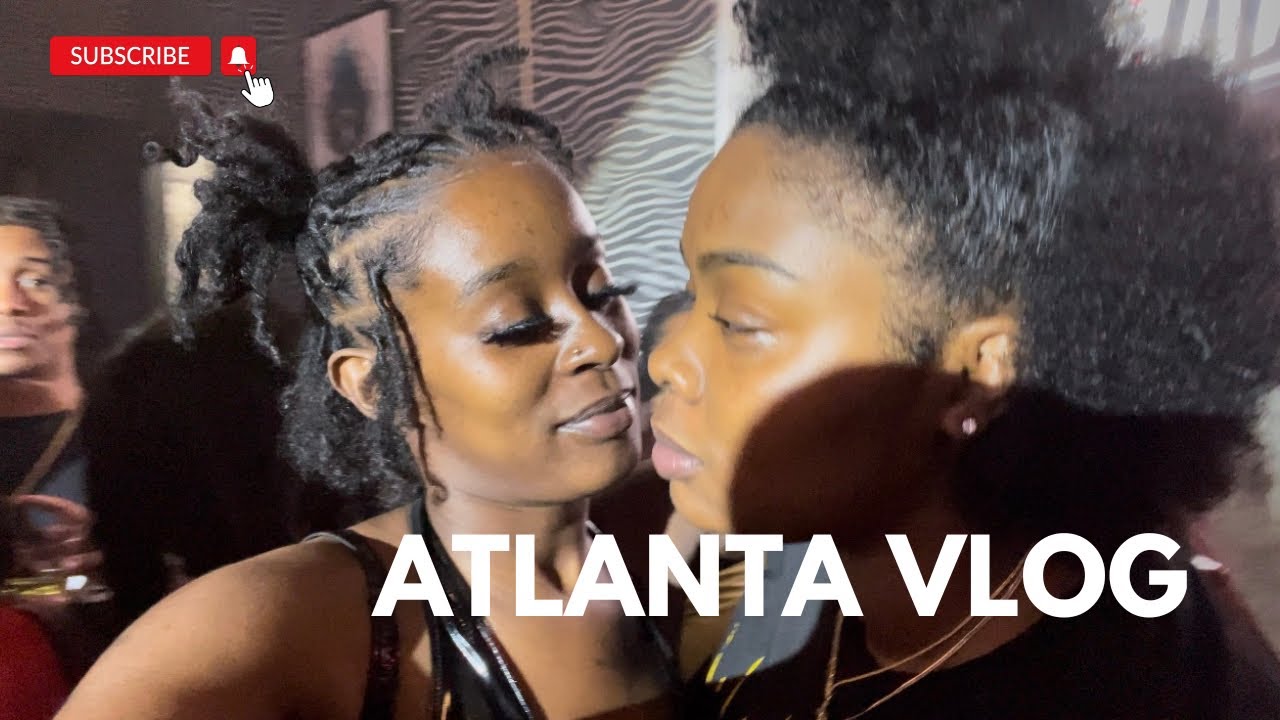 ATLANTA VLOG + DOWNTOWN ATL SMOKE SESSION PARTY + LATE NIGHT AT ALLURE | KAMRI NACHE DAILY VLOGS