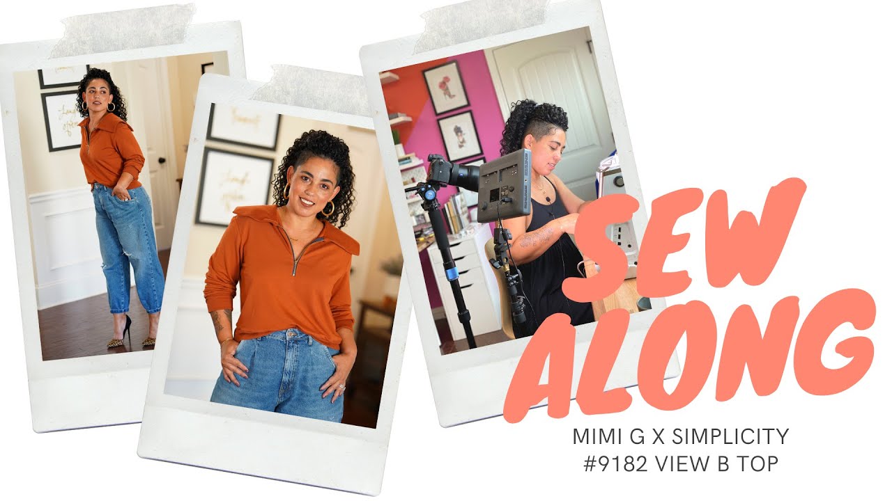SIMPLICITY PATTERN #9182 THE TOP! SEW-ALONG