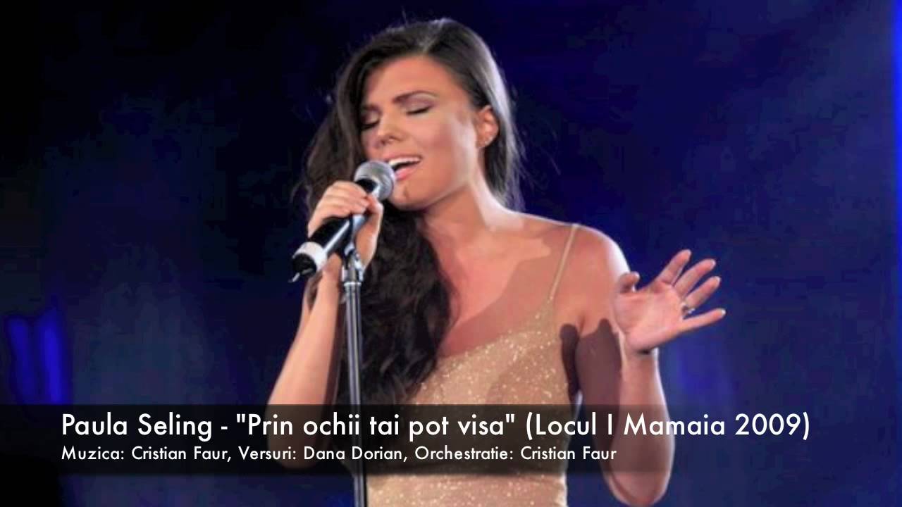 Paula Seling - Prin ochii tai pot visa (Locul I Mamaia2009)
