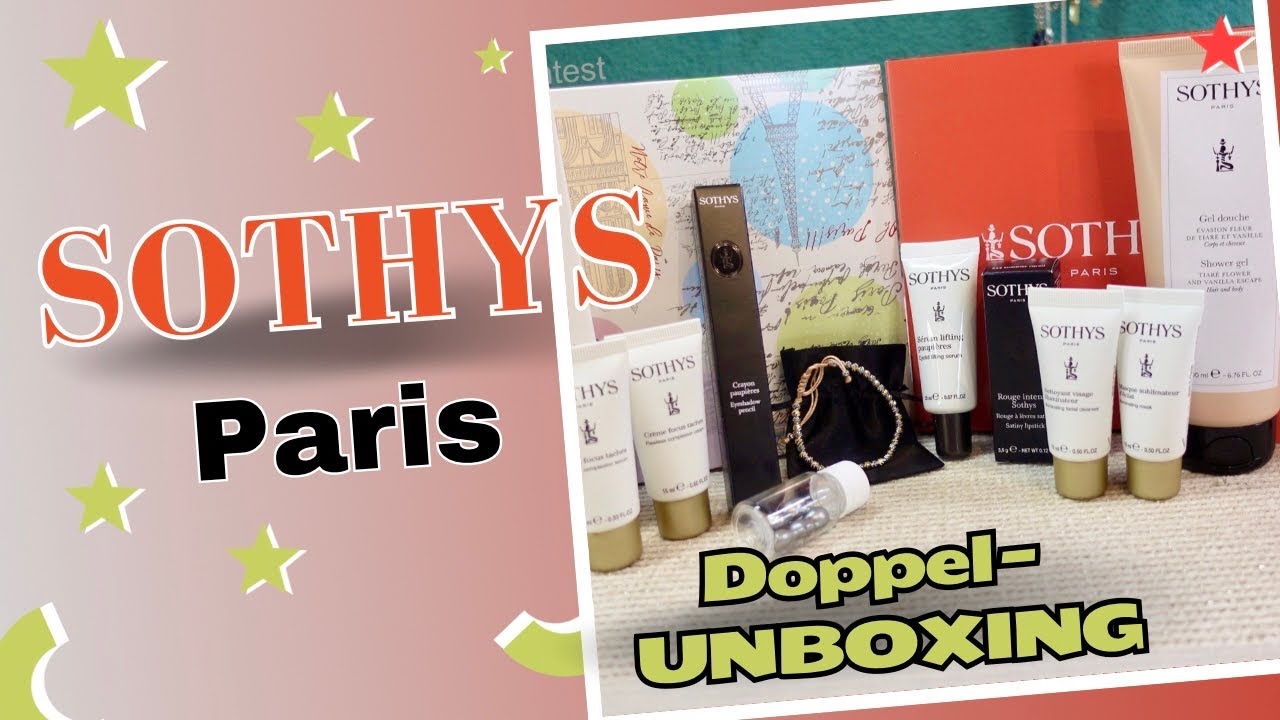 So fühlt sich KOSMETIKSTUDIO an!? ⭐️ SOTHYS Box Winter + Frühjahrsedition ⭐️ | DOPPEL-Unboxing 2024