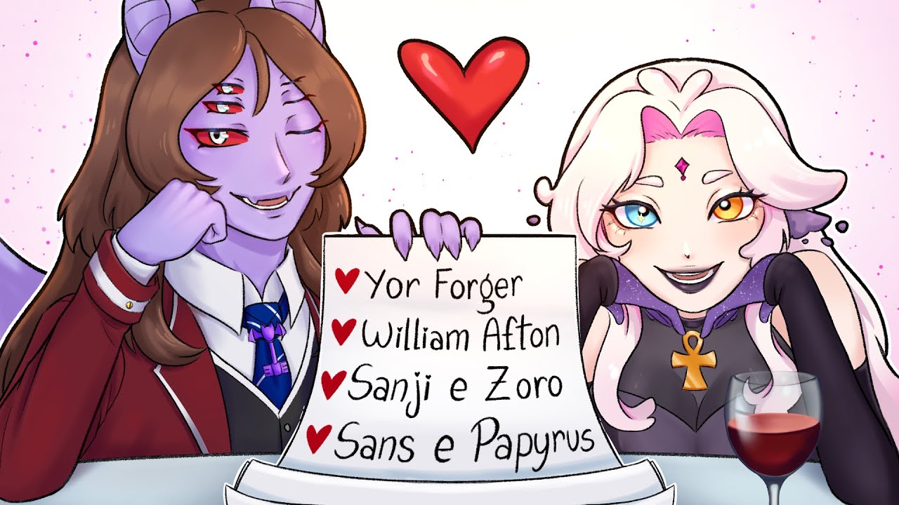 Chamei 40 PERSONAGENS pra um ENCONTRO ROMÂNTICO.........