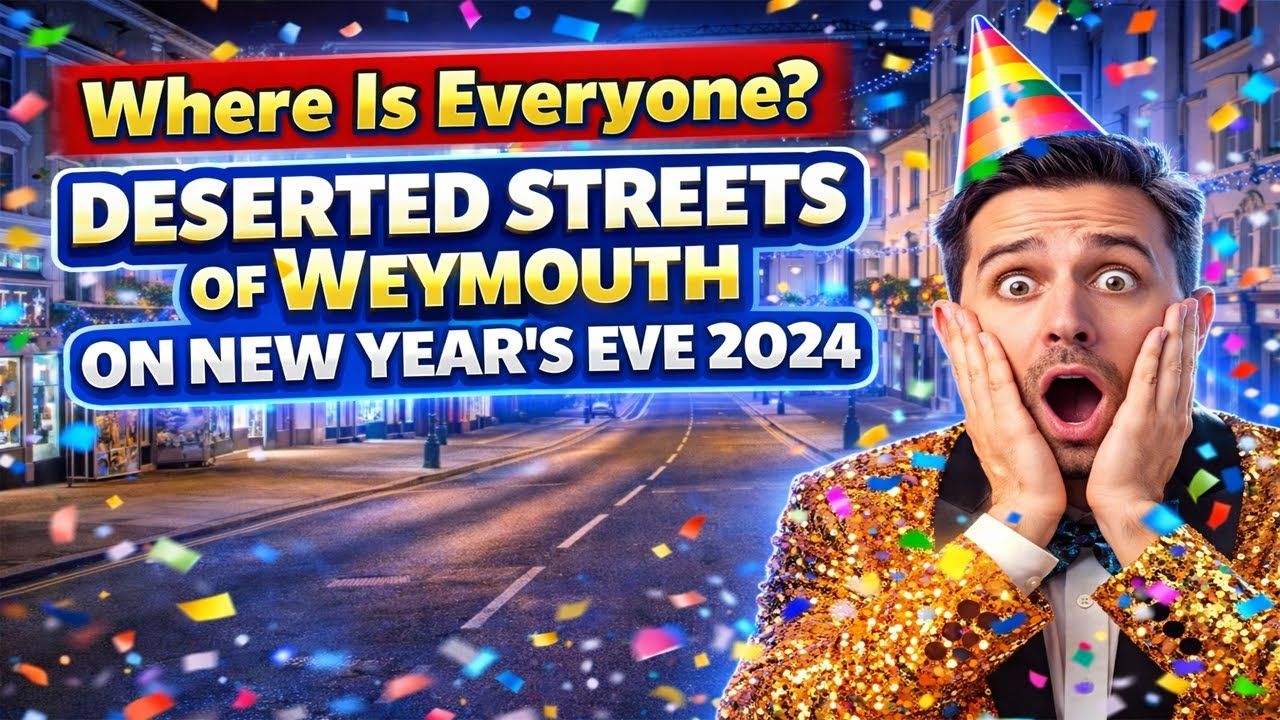Where Is Everyone?! Weymouth Completely Empty on New Year’s Eve 😲