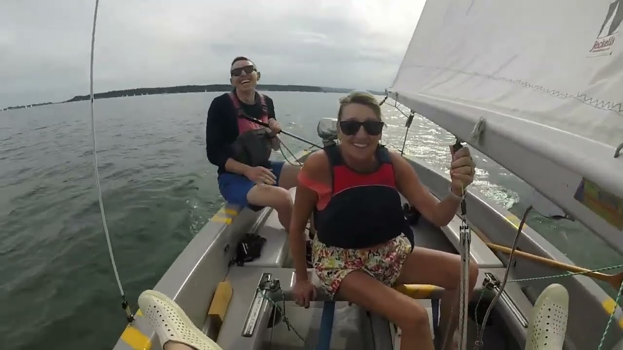 Wayfarer sailing at Poole