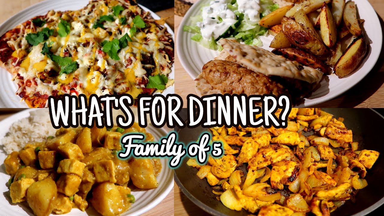 WHAT'S FOR DINNER?  ~ EASY & AFFORDABLE MEAL IDEAS