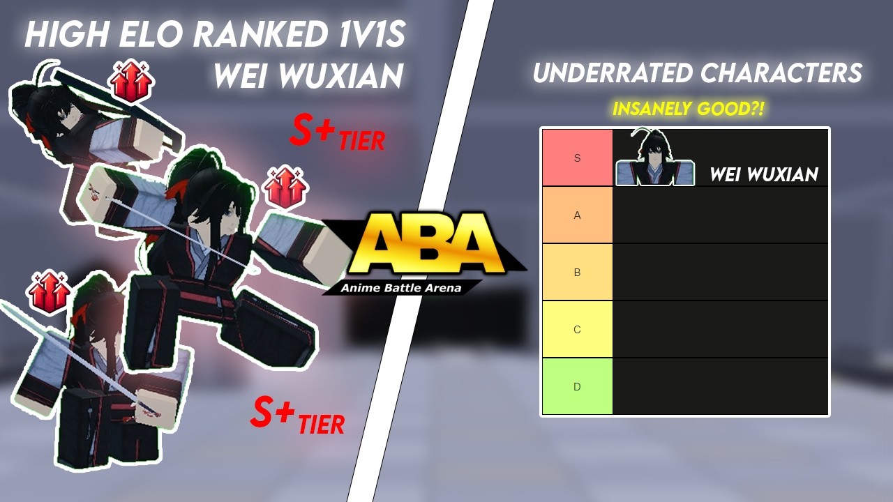 High Elo UNDERRATED Characters Ranked Gameplay 1v1s | ABA