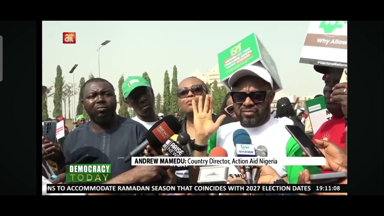 Continuous Protest Over Electoral Act Amendment Bill 