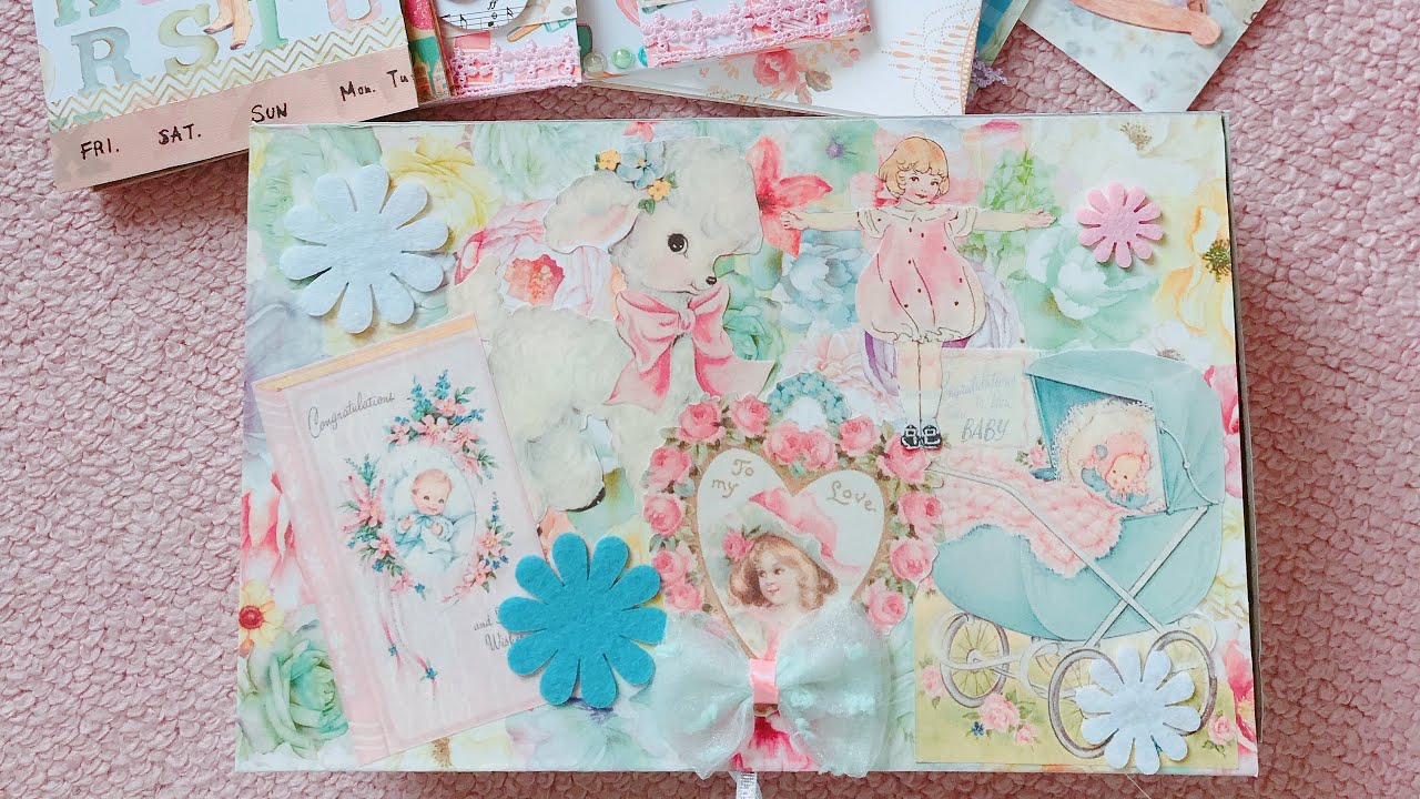作ったものご紹介 / パステルプレゼントボックス / 紙もの / ハンドメイド