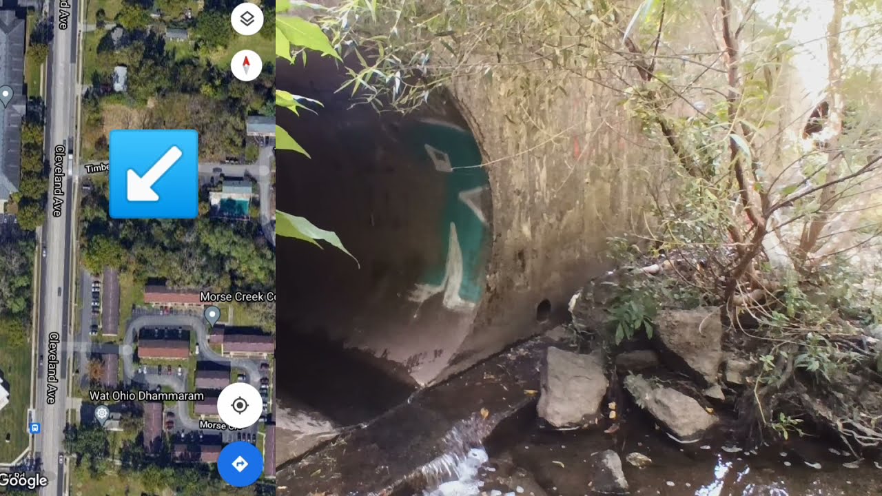 storm drain sewer exploration