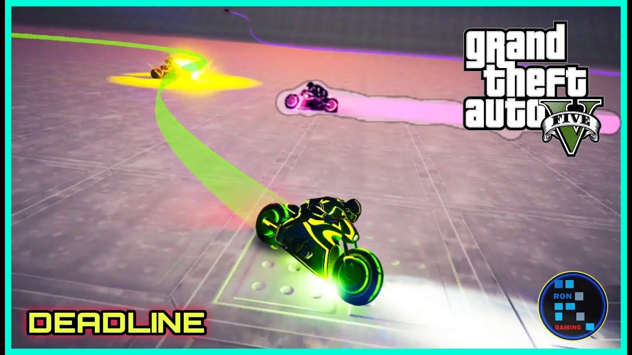 GTA V DEADLINE | RON Destroys Them In Amazing Bike Battle