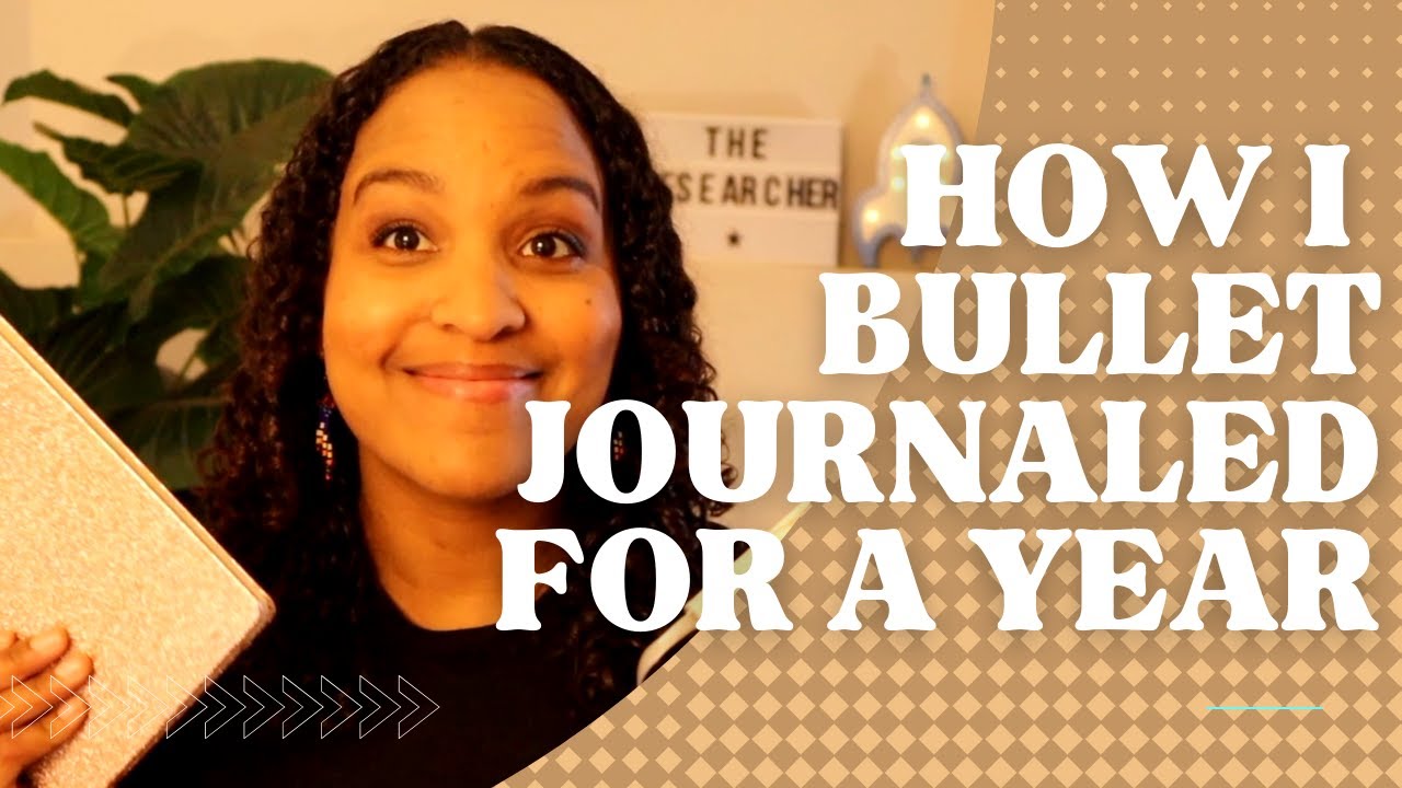 How I bullet journaled for a year