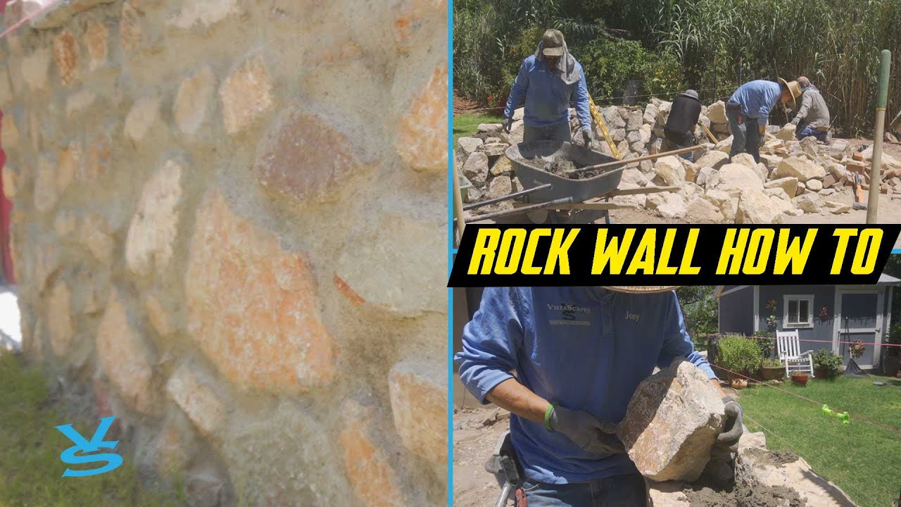 Building A Rock Wall
