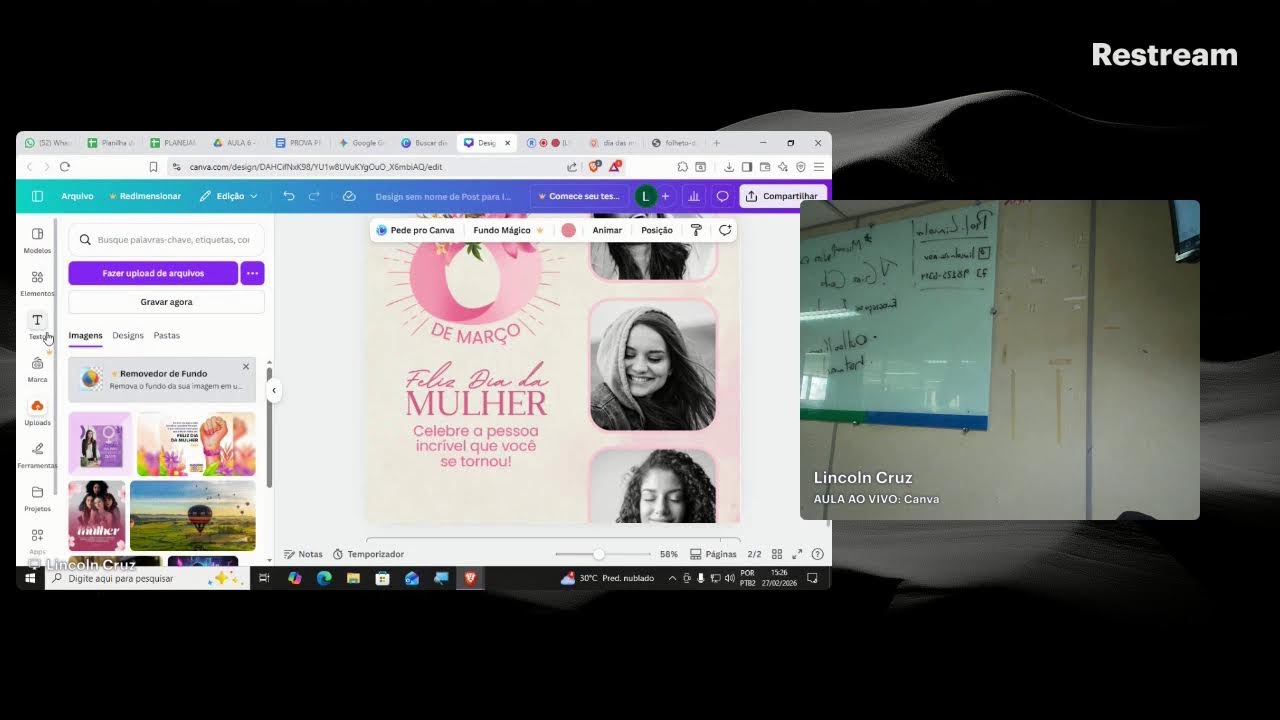 Live with Restream, February 27
