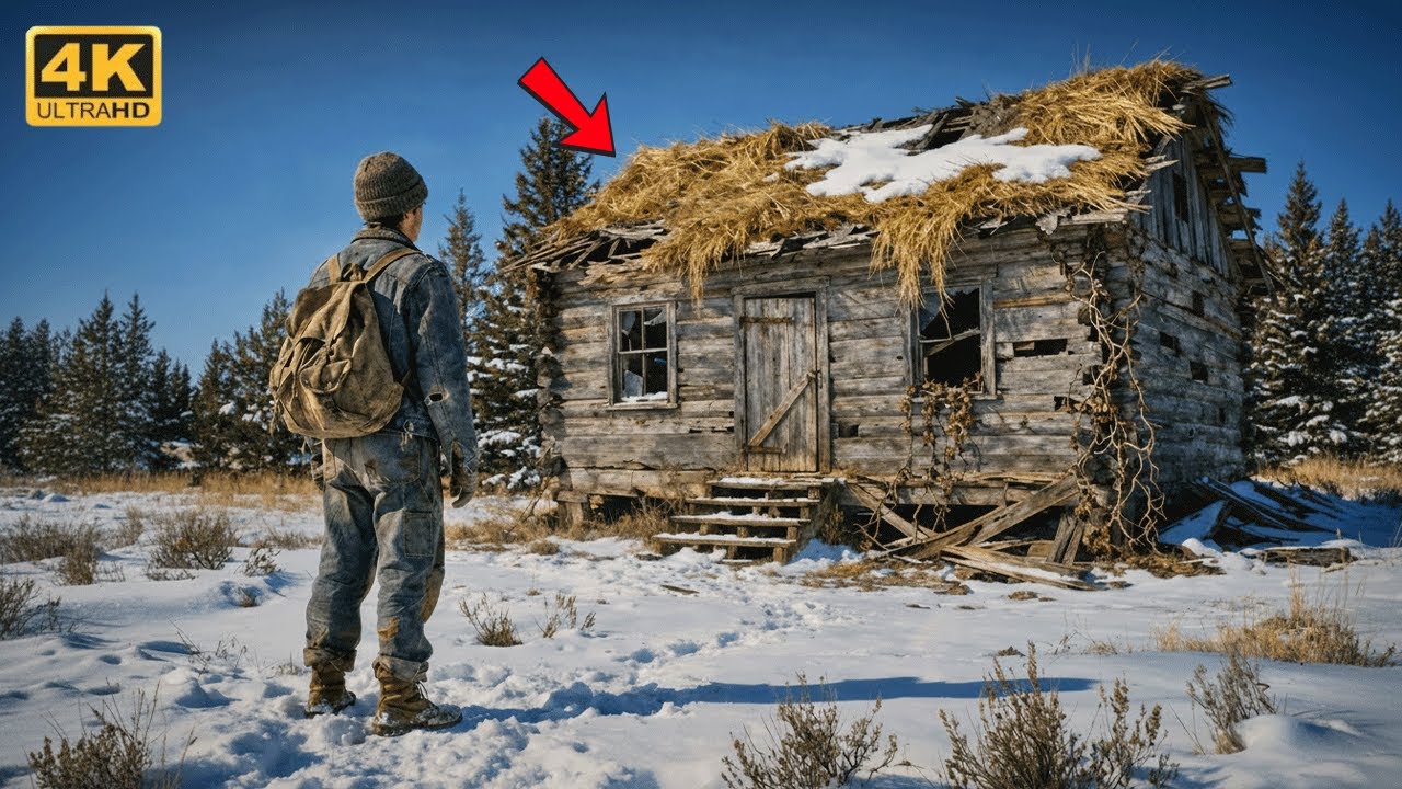 Выгнанный из дома в 14 лет, он купил ветхий дом за 5 долларов — то, во что он превратился, измени...