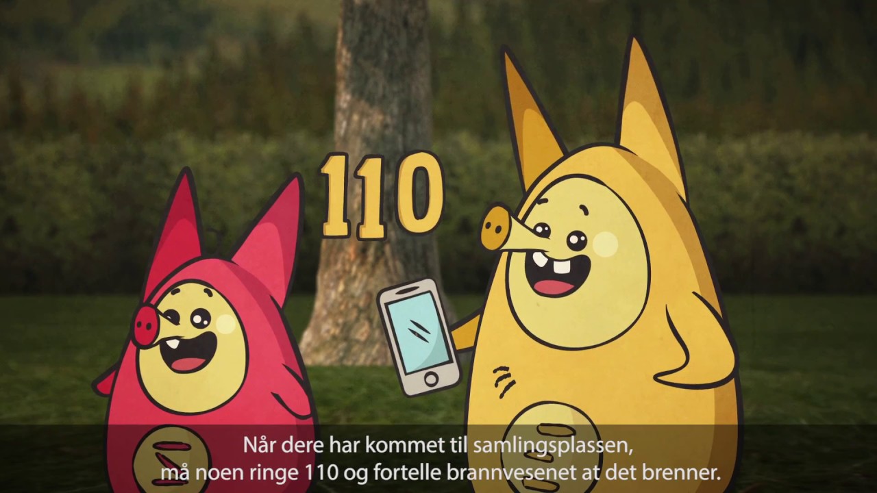 Brannøvelse hjemme