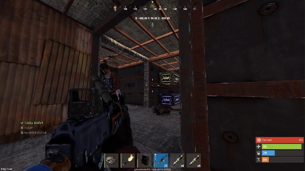 Counter with 23 bullets