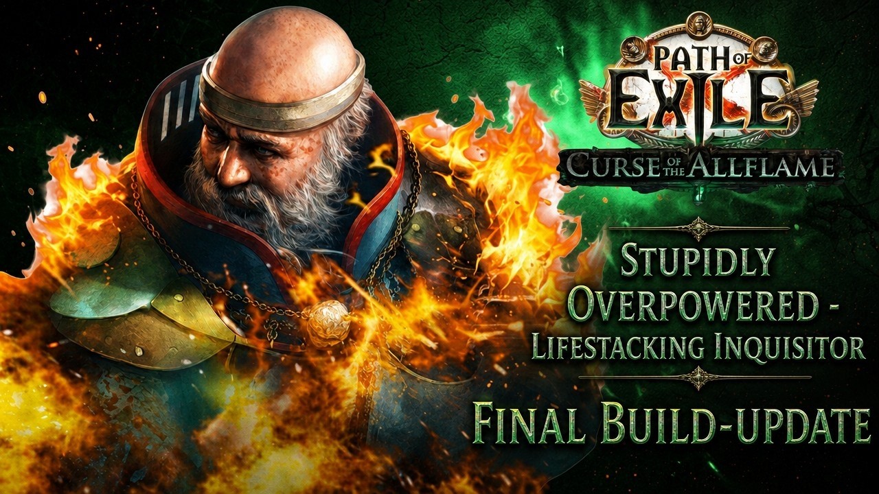 Lazy Overpowered Lifestacker - better than ever | Final Build update for 3.29 Curse of the Allflame