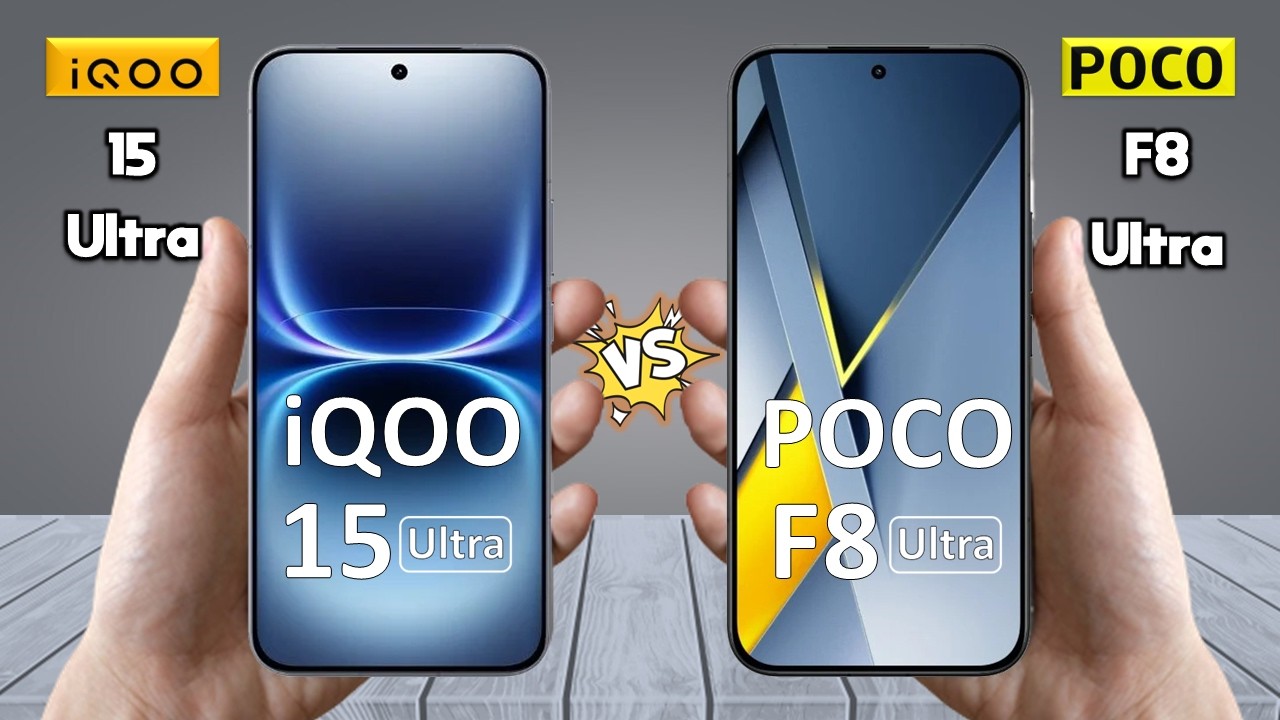 iQOO 15 Ultra против Poco F8 Ultra — полное сравнение 🔥 Какой из них лучше всего подходит именно ...