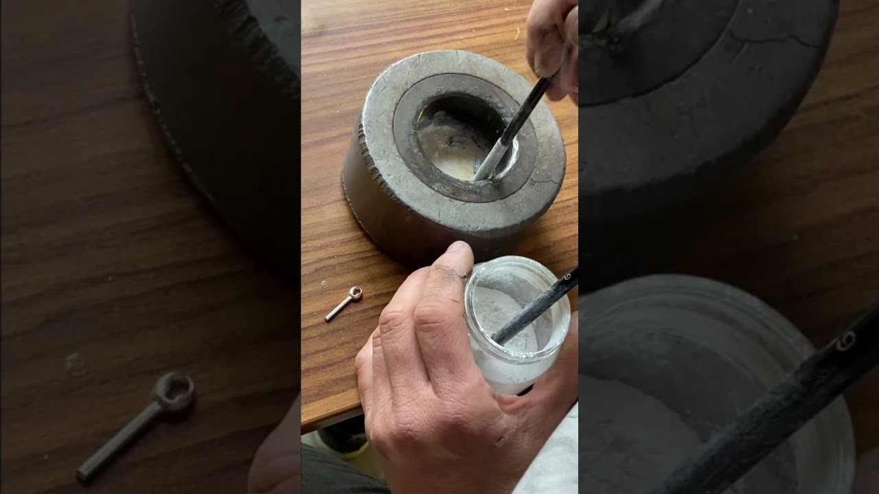 Fabrication d'un moule (technique de fonte à cire perdue en bijouterie) [Leçon N°2 - Tousmesbijoux]