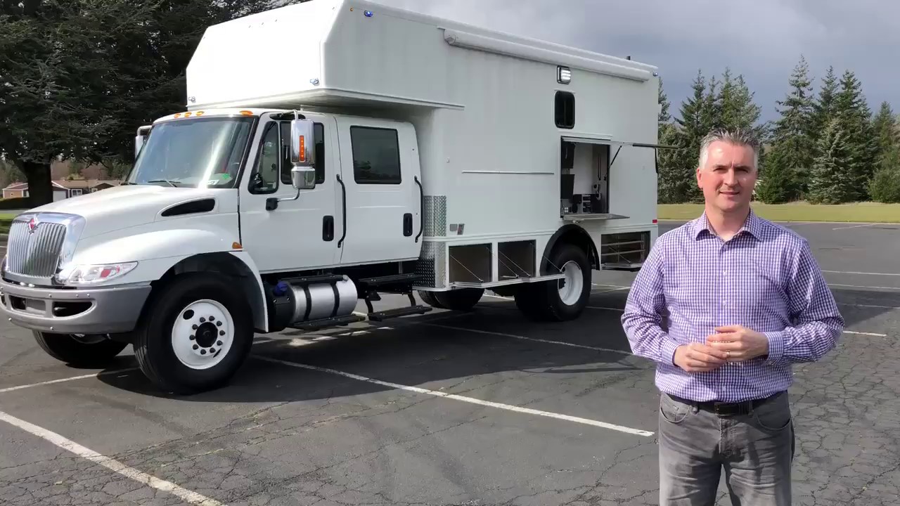 TriVan Truck Body - Kern County Sheriff SWAT Truck