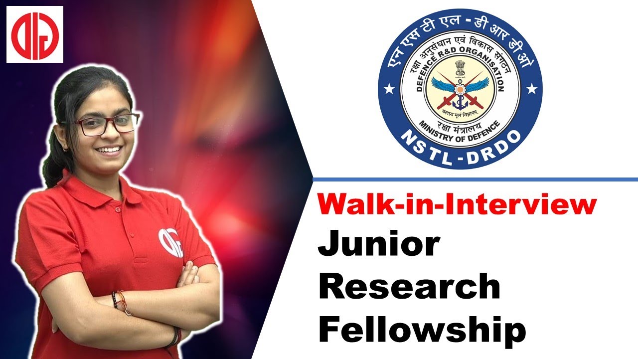 NSTL DRDO Walk-in Interview for Junior Research Fellowship