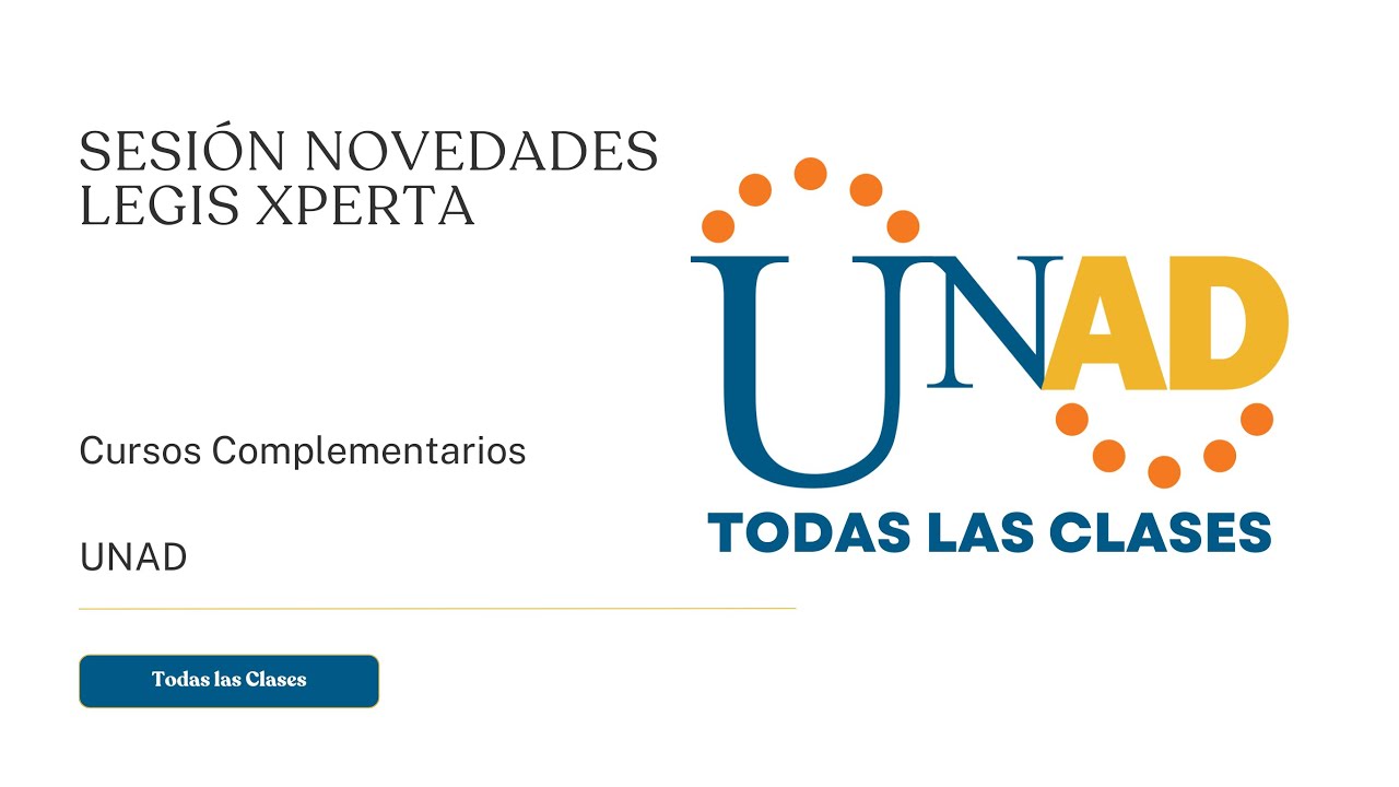 SESIÓN NOVEDADES LEGIS XPERTA