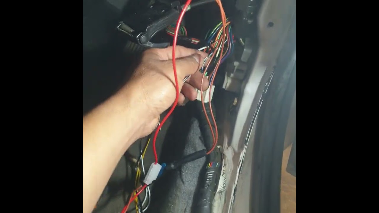 Keyless entry system installation on toyota vienta