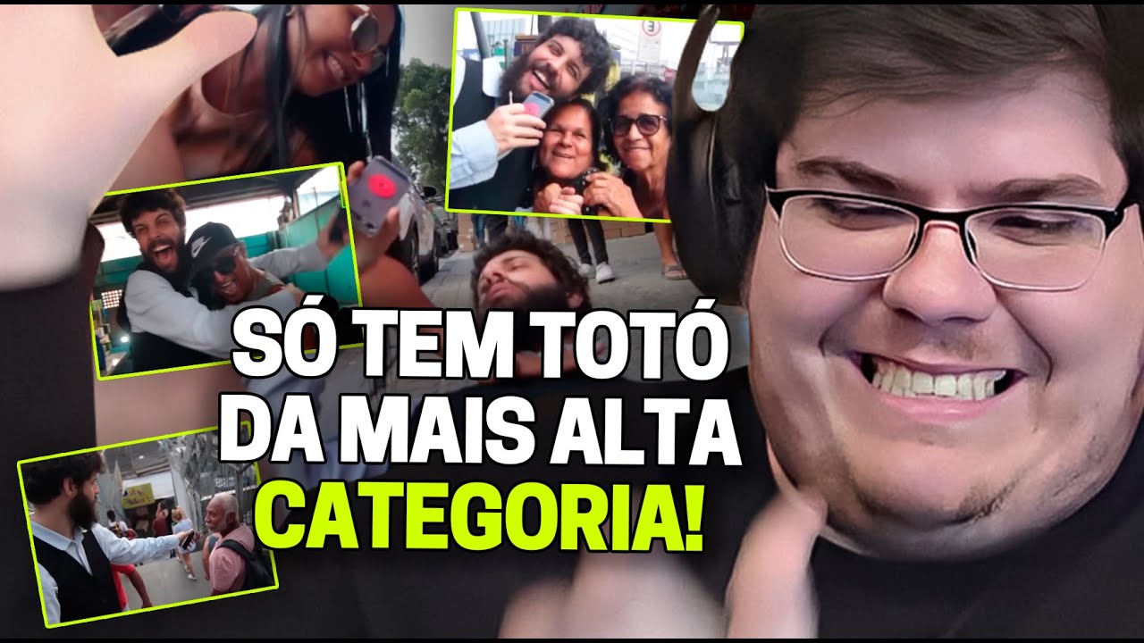 CASIMIRO REAGE AO DIOGO DEFANTE: REPORTE DOIDÃO - CALÇADÃO DE CAMPO GRANDE | Cortes do Casimito