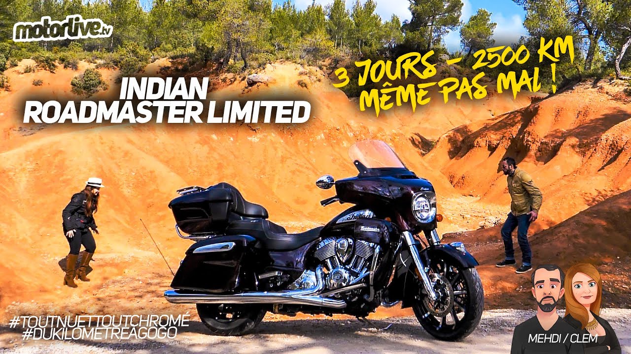 INDIAN ROADMASTER LIMITED PART II I ROADTRIP MOTORLIVE