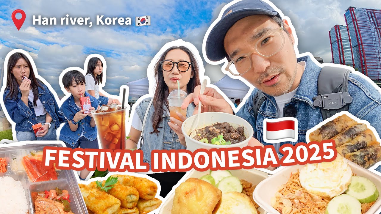 JAJAN KE FESTIVAL INDONESIA DI KOREA, ANTRIANNYA PANJANG! 👍