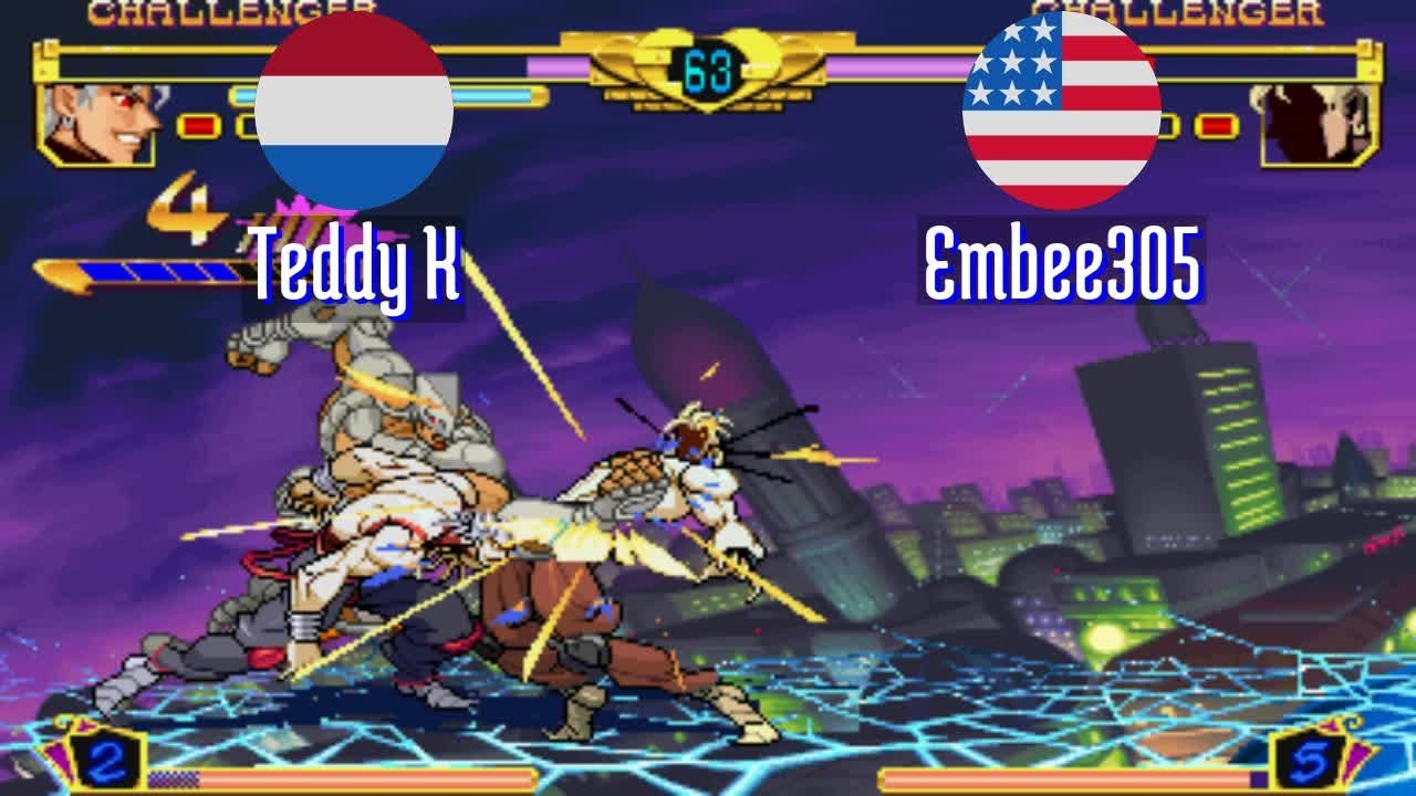 FT5 @jojobanr1: Teddy K (NL) vs Embee305 (US) [JoJo HFTF jojoban Fightcade] Feb 21
