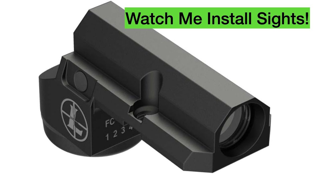 Replacing the Rear Sight On My G43X: Leupold Delta Point Micro