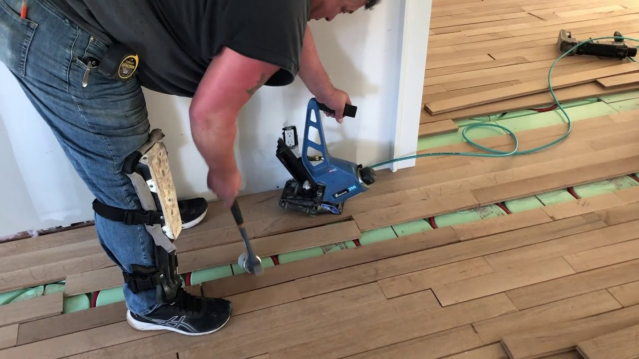 Hardwood Over Warmboard on Long Island