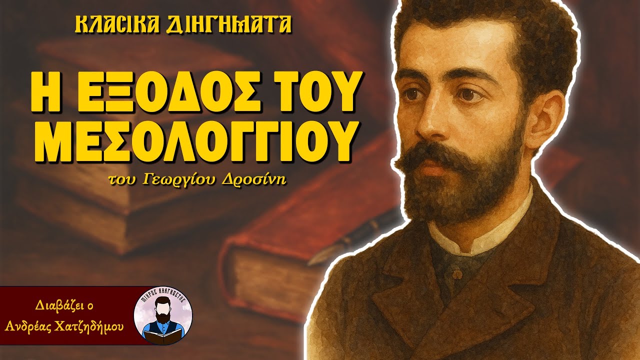 Η Έξοδος του Μεσολογγίου - Γεώργιος Δροσίνης | Ο Ανδρέας Διαβάζει Κλασικά Διηγήματα