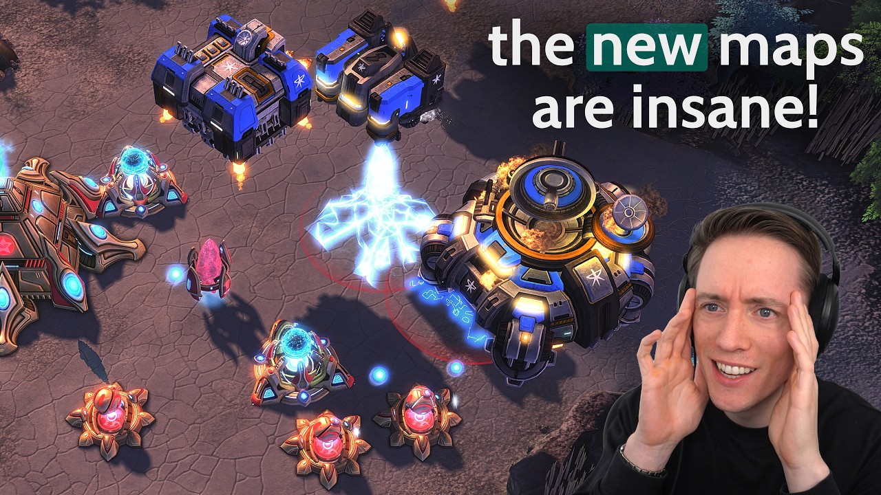 These NEW Maps CHANGE How StarCraft 2 Is Played